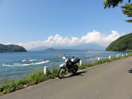 猪苗代湖岸