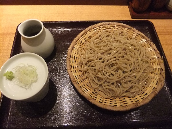 千住仲町・蕎麦こみやのざる１