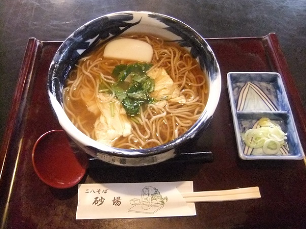 扇３丁目・砂場の生ゆばそば１