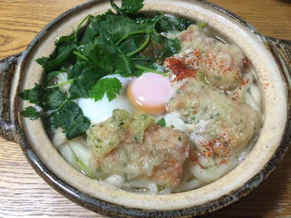 鍋焼きうどん