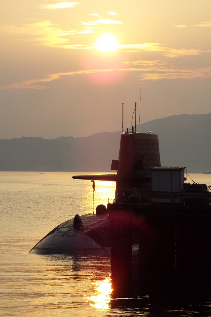 夕景・アレイからすこじま