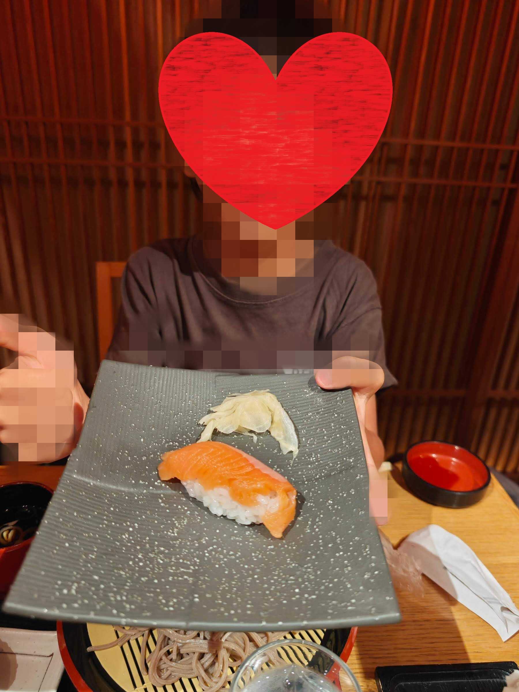 新千歳空港　子連れ夕食　すし屋花ぶさ　ときしらず