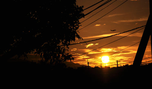 夕陽