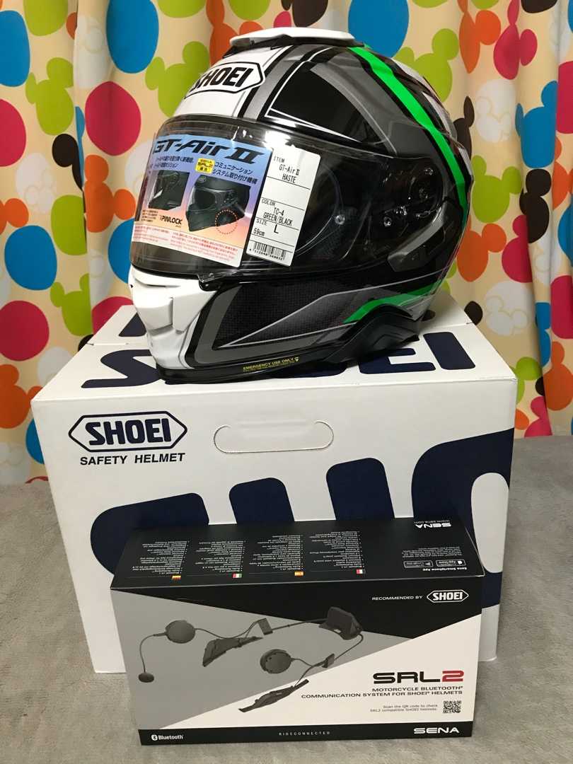 最新 SHOEI SRL2 【国内正規品】SENA GT-Air 専用設計 II アクセサリー