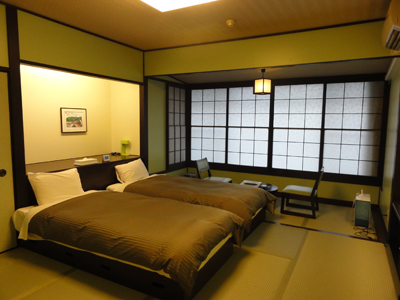 錦水別荘、部屋