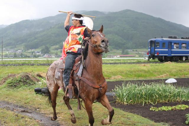 馬と 寄り添う D51銀河ドリーム号2