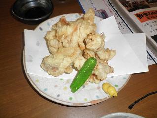 中洲大衆さかな市場鶏天