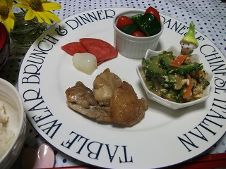 鶏肉の生姜焼き.JPG