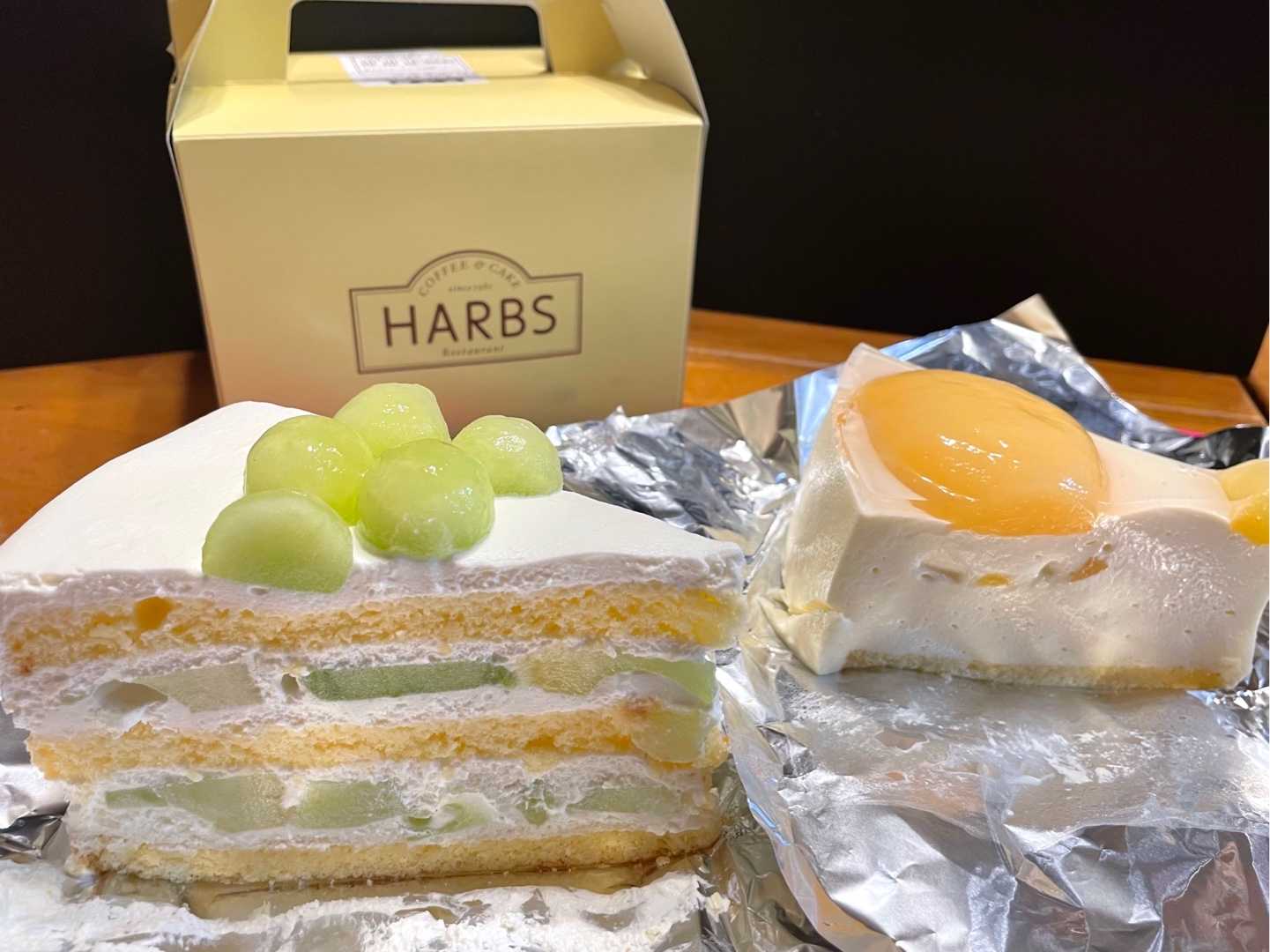 Harbs のメロンケーキ Koyumin Cafe 楽天ブログ