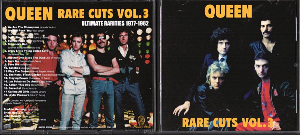 QUEEN『Rare Cuts Vol.3』/レア音源集 | おじなみの日記 - 楽天ブログ