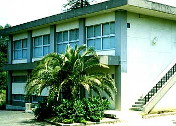 附属農場内の会議・宿泊施設