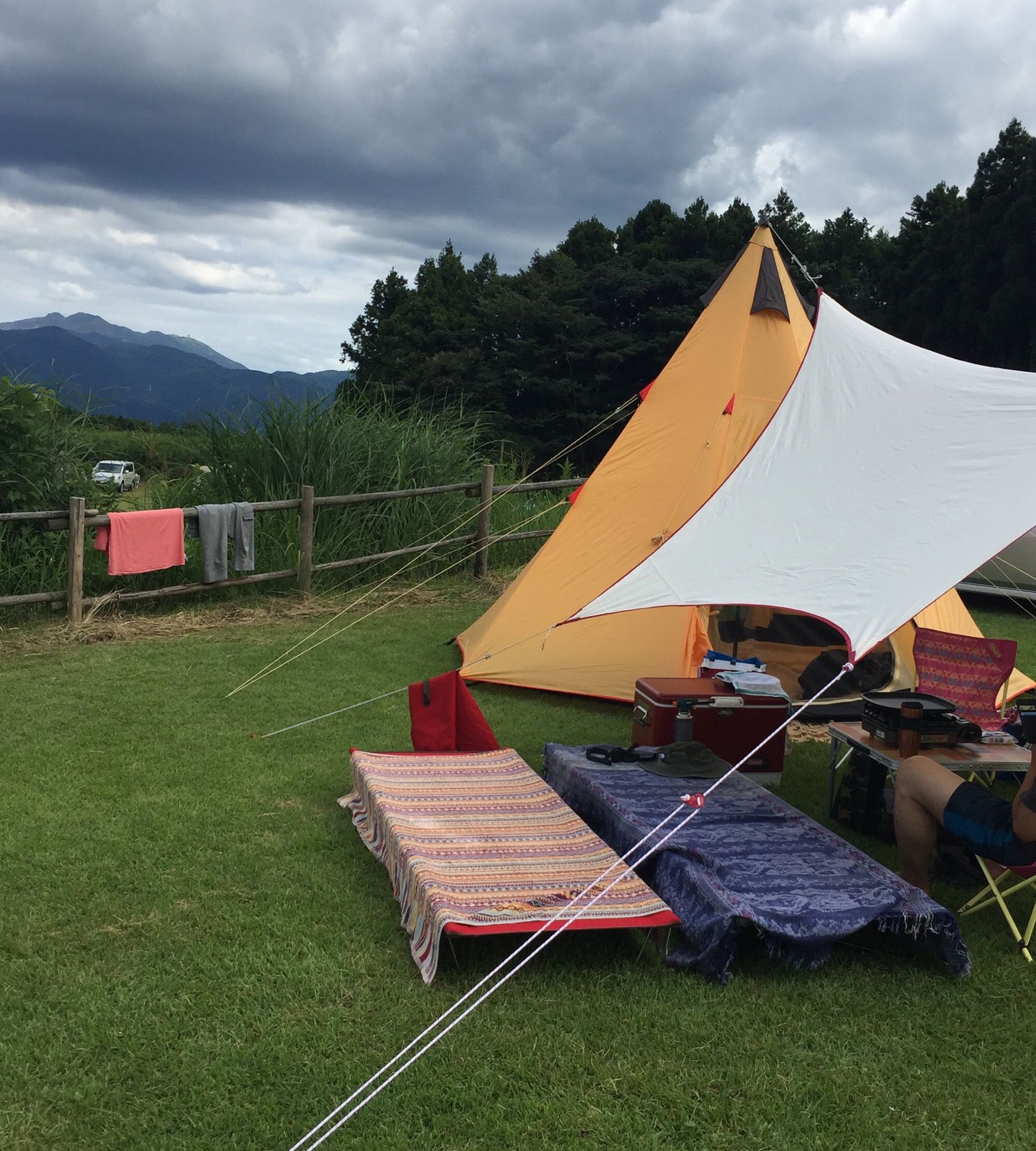 6年ぶりキャンプ 夫婦キャンプ始めました 楽天で購入したキャンプ用具も 食べ盛り男子のお弁当 と 夫婦キャンプ 楽天ブログ