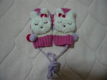 2014ＫＰクリスマスフェア購入品ｍｉｍｉちゃん手袋.JPG