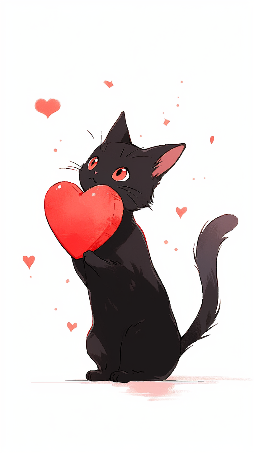 黒猫ちゃん | AIイラスト日記 - 楽天ブログ