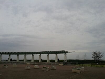 港の見える丘公園展望台2013年４月
