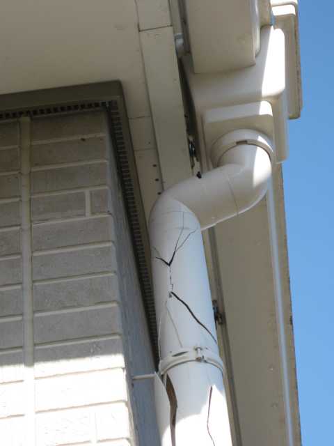 雨樋の修理 徒然なるままに 楽天ブログ