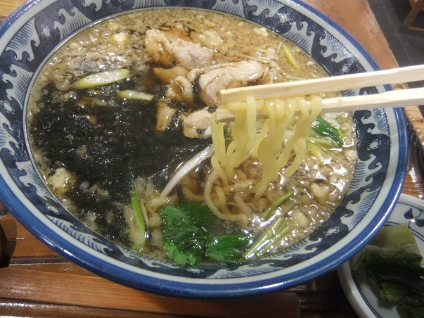 水車生そば@天童の元祖鳥中華2