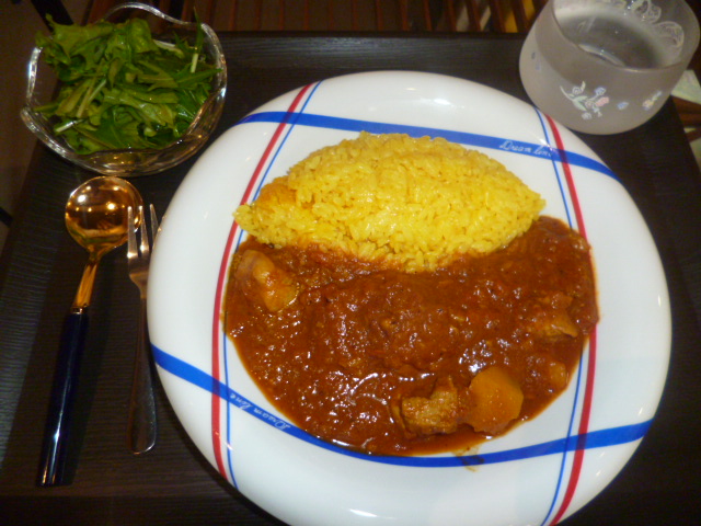 あべべ食堂　パンプキンポークカレー