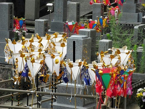 お盆 盆燈籠 安芸門徒 墓地 気ままな生活 楽天ブログ