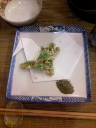 コシアブラの天ぷら