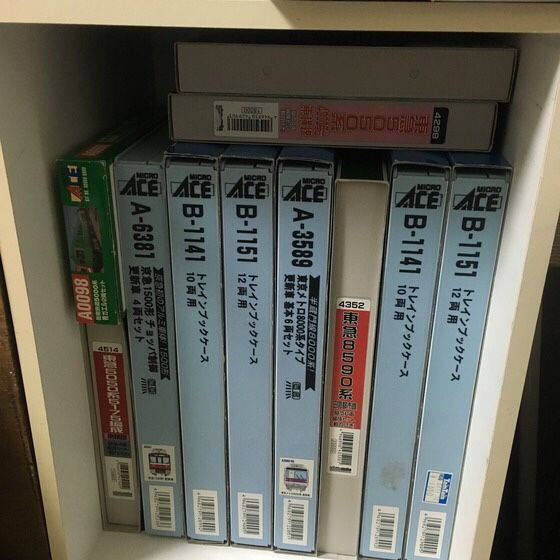 収納 鉄道模型 車両 猫と暮らす素人鉄道模型の日記 楽天ブログ