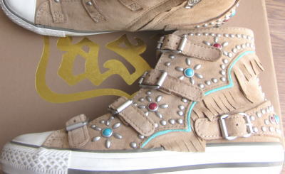 ASH／VITALIS 本革ハイカットスニーカー ベージュ 35(22.5～23cm) 22050円→50%OFF 11100円+送料630円BRANDS for FRIENDS4.JPG