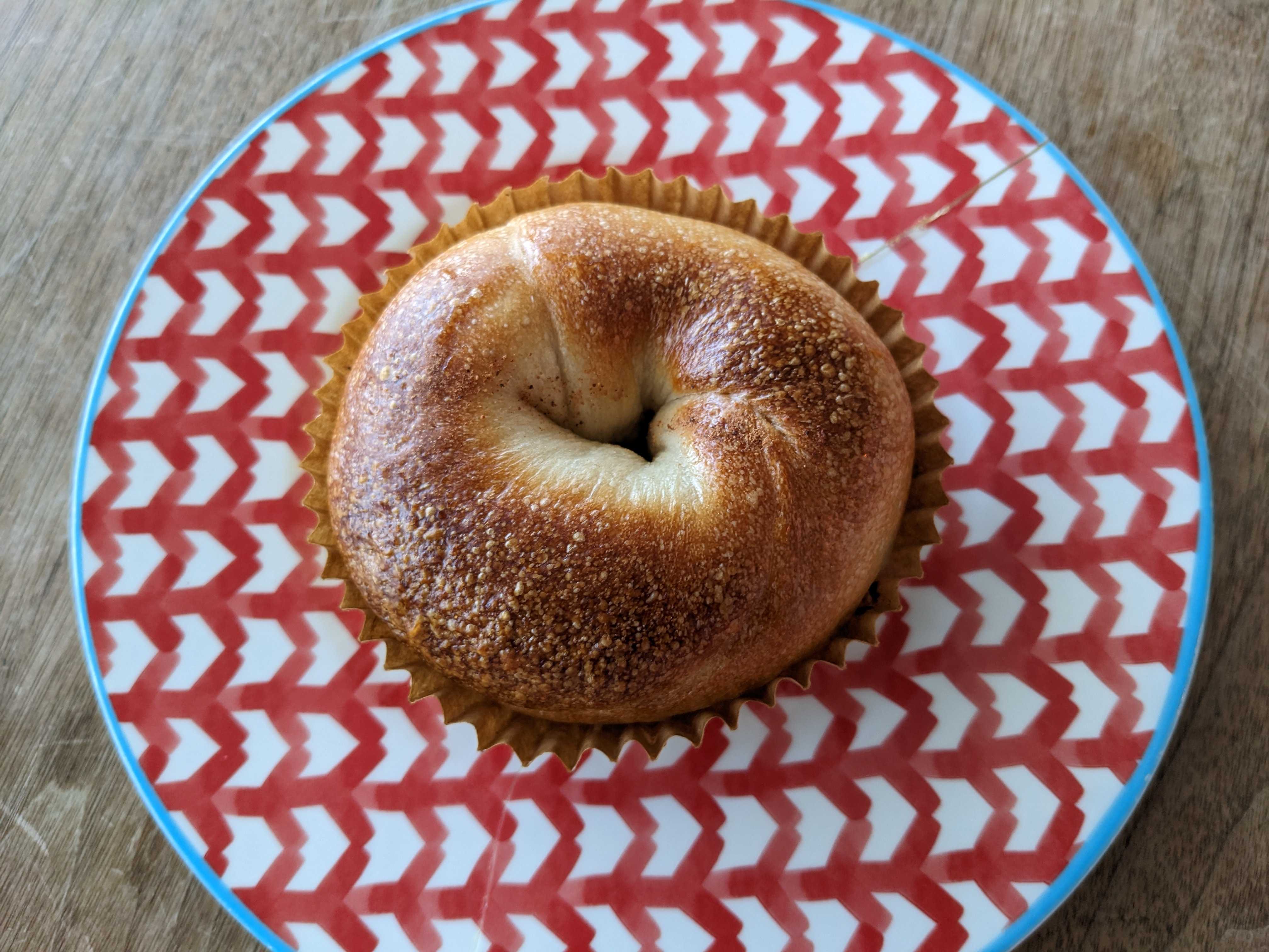 Snuggle(ちいぱんベーグル)のチョコがみそ♡鶏煮込みベーグル