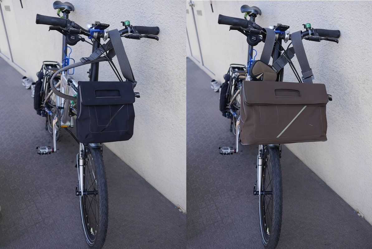自転車のフロントバッグ。リクセンカウル(KLICKfix - ｸﾘｯｸﾌｨｯｸｽ 