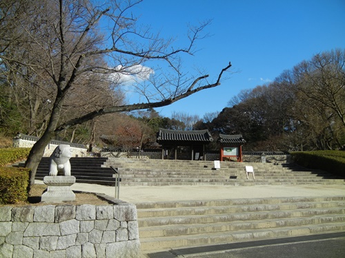 三ツ池公園にて