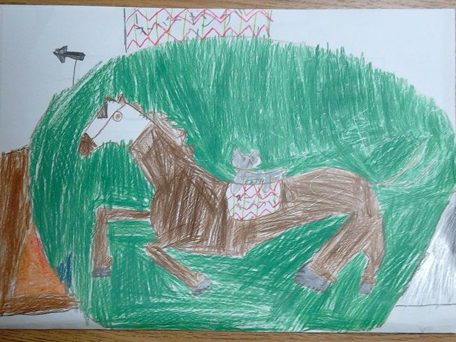 おがわじゅりさんによる、お馬さんの描き方講座 | 地方競馬の楽天競馬