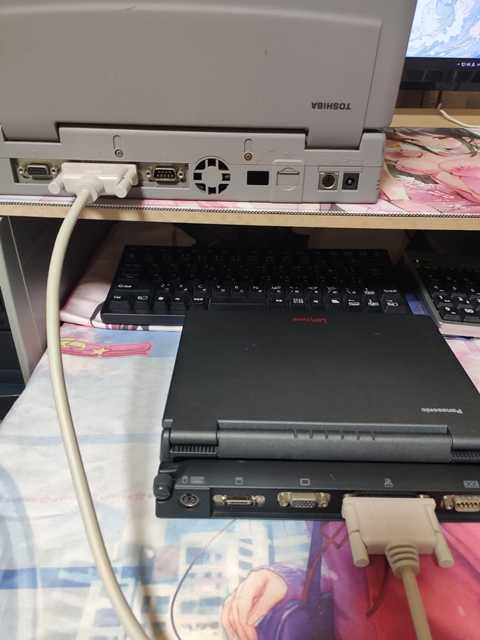 CDドライブが無い昔のノートにパラレルクロスケーブルでOS入れる