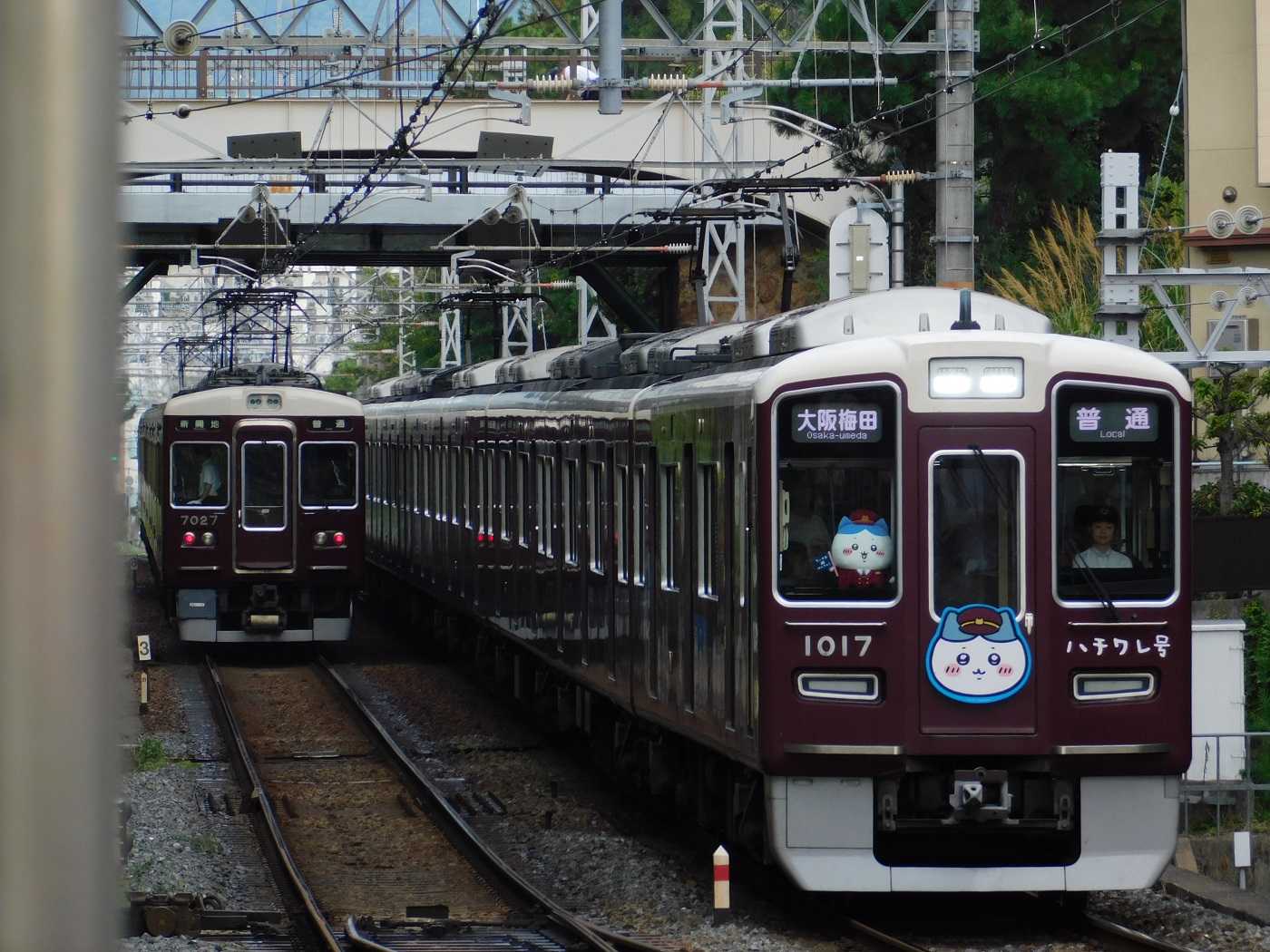 阪急電車と”ちいかわ” | Welcome to Elizabeth World 趣味を含む撮影