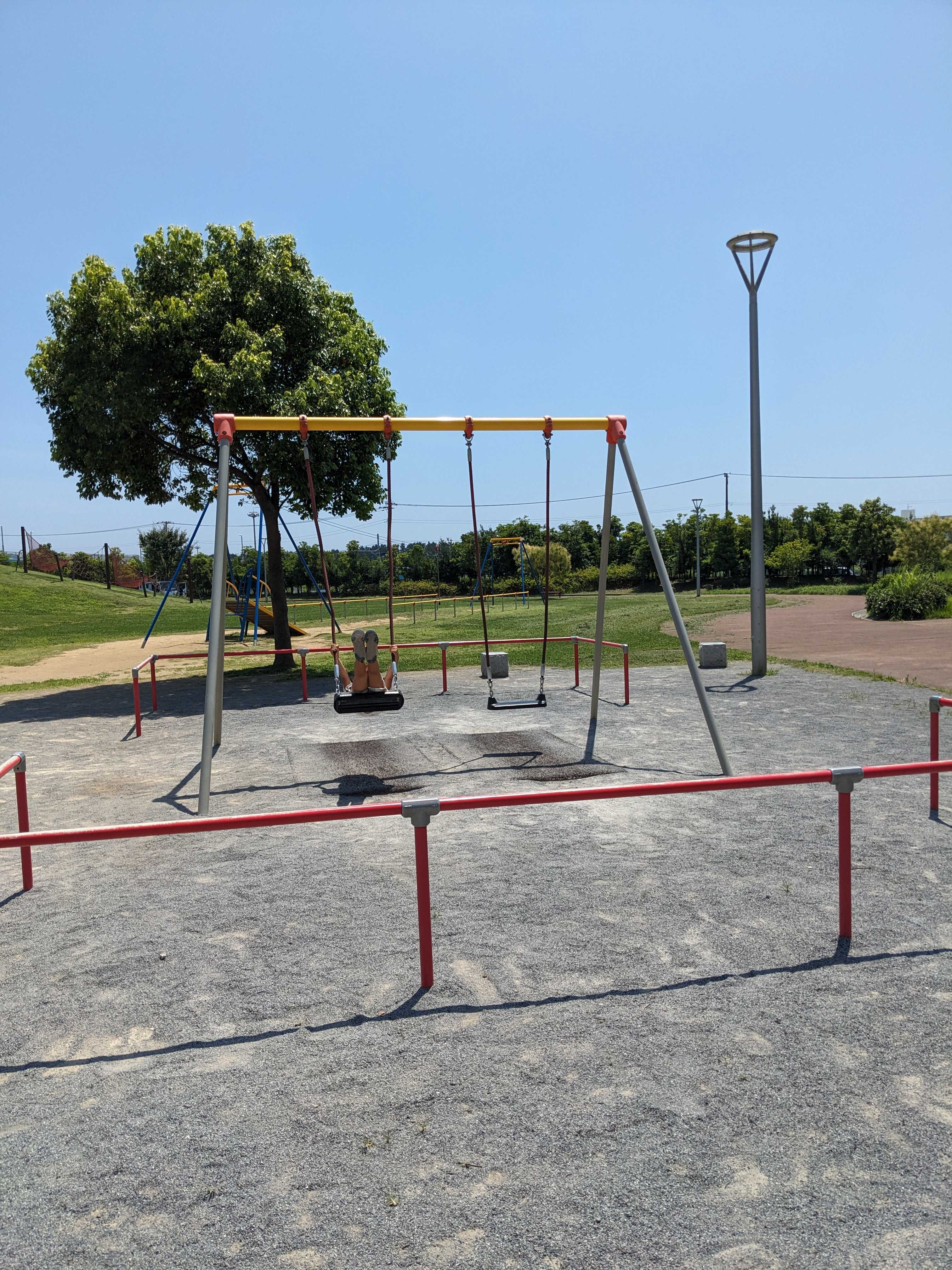 イオンモール幕張新都心前の豊砂公園