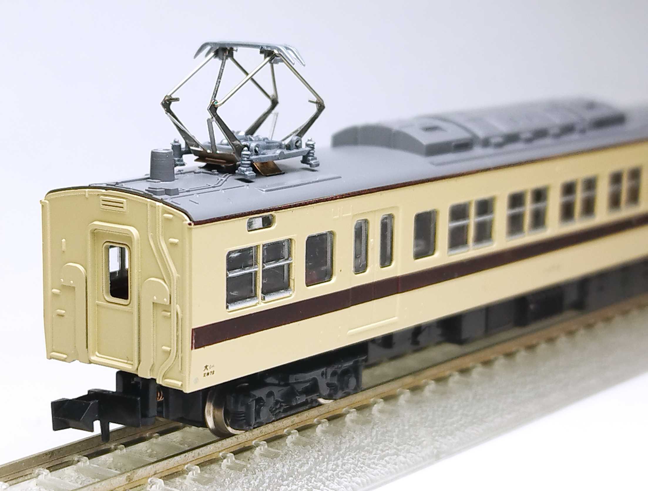新作大特価国鉄117系モハユニット×2組　訳ありジャンク　最初期エンドウ製キット塗り組立 JR、国鉄車輌