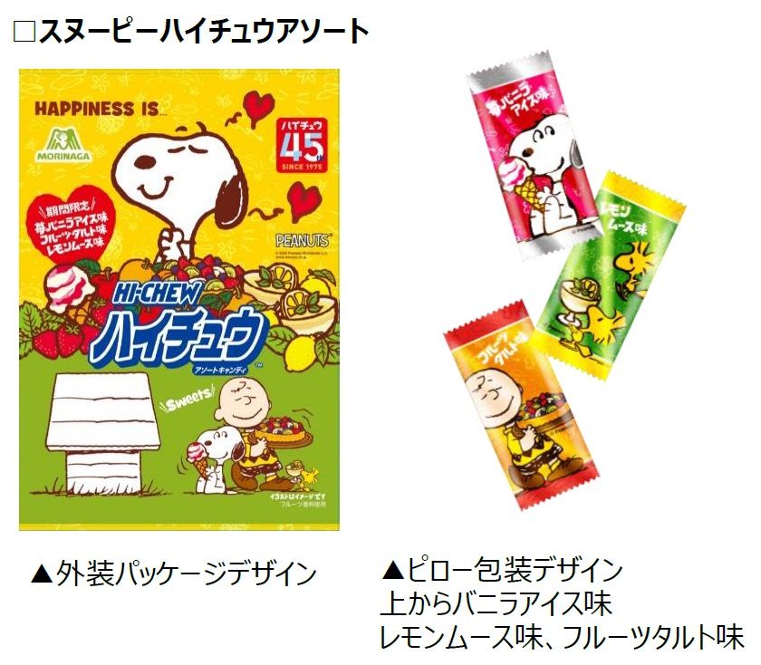 森永 ハイチュウ 45周年記念 スヌーピーコラボ商品 キャンペーンが7月下旬スタート スヌーピーとっておきブログ 楽天ブログ