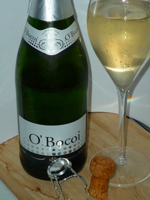 Bodegas Lopez Morenas O'Bocoi Vino Espumoso Brut NV glass.jpg