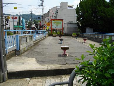 京都市電稲荷線の廃線跡