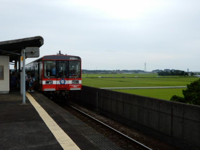 Vorlage: 鹿島臨海鉄道大洗鹿島線・常澄駅【広大な田んぼが眺められる駅】 鹿島臨海鉄道大洗鹿島線・常澄駅【広大な田んぼが眺められる駅】