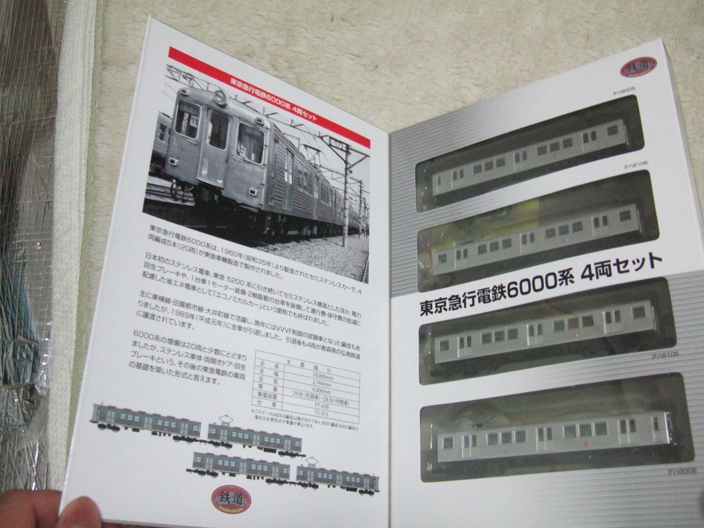 東京急行】旧6000系 鉄コレ | 猫と暮らす素人鉄道模型の日記 - 楽天ブログ