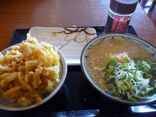 丸亀製麺の天丼