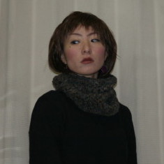 スヌード（緑系）