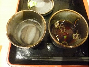 あずみ両国店のそば湯