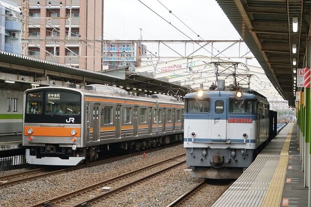 EF65 1105牽引 高崎チチキチ工臨 & 武蔵野線貨物 | 鉄人騎士。鉄