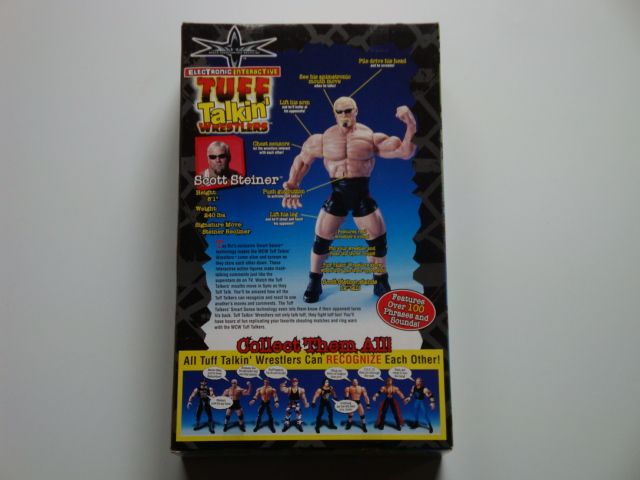 WCW TUFF Talkin` WRESTLERS ELECTRONIC INTERACTIVE SCOTT