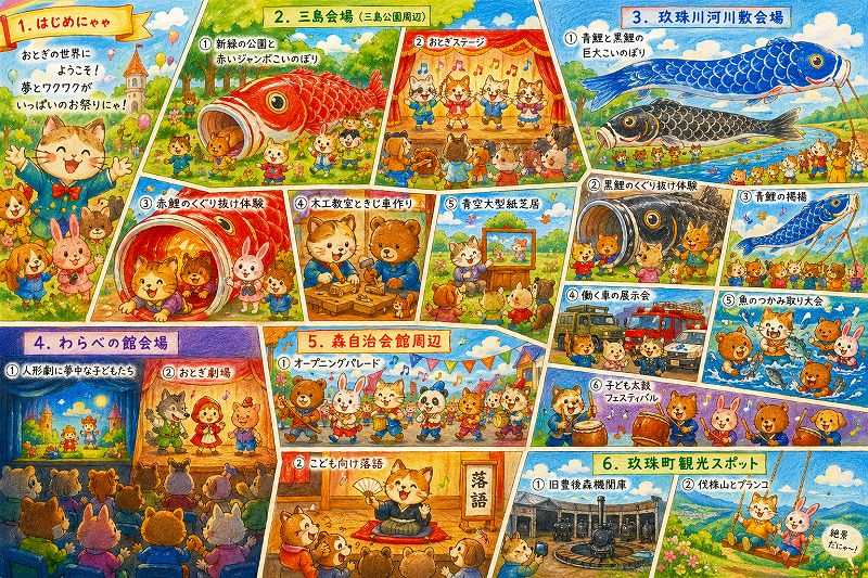 大分県玖珠町の日本童話祭