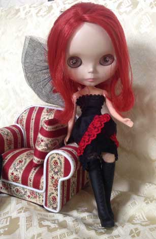 出かける前にポーズ