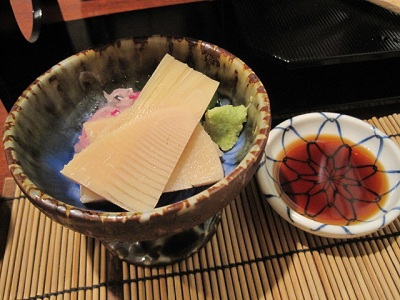 い・タケノコ刺身.JPG