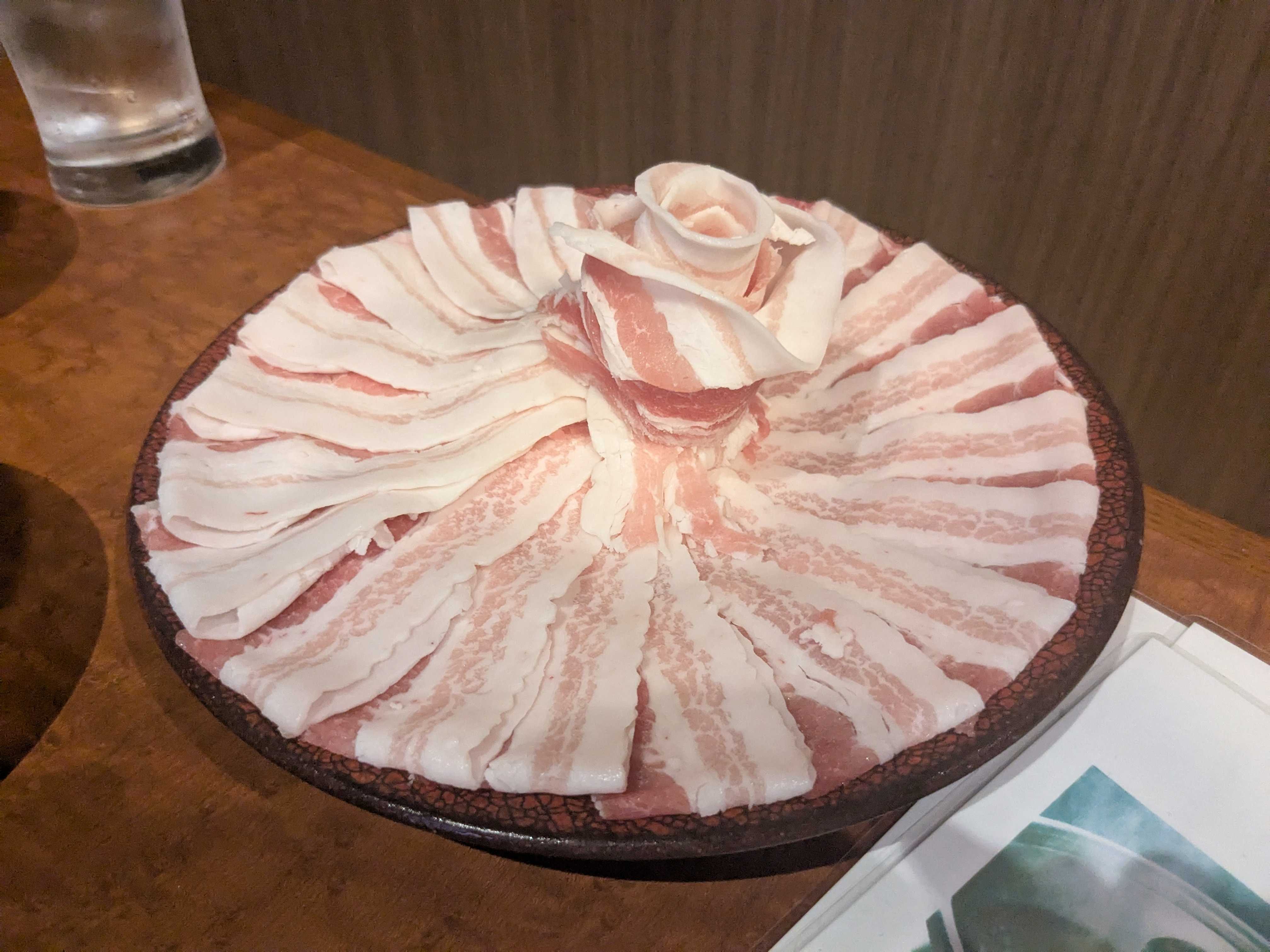 あぐー豚しゃぶしゃぶ専門店オーシャンBoo！ 石垣店 子連れディナー　アグー豚しゃぶしゃぶセット