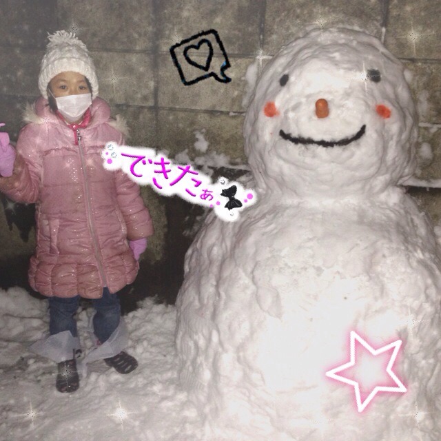 るかの雪だるま