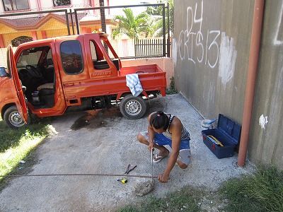 March 19 軽トラのバッテリーが盗まれた リタイア生活 セブ島のひま人 楽天ブログ